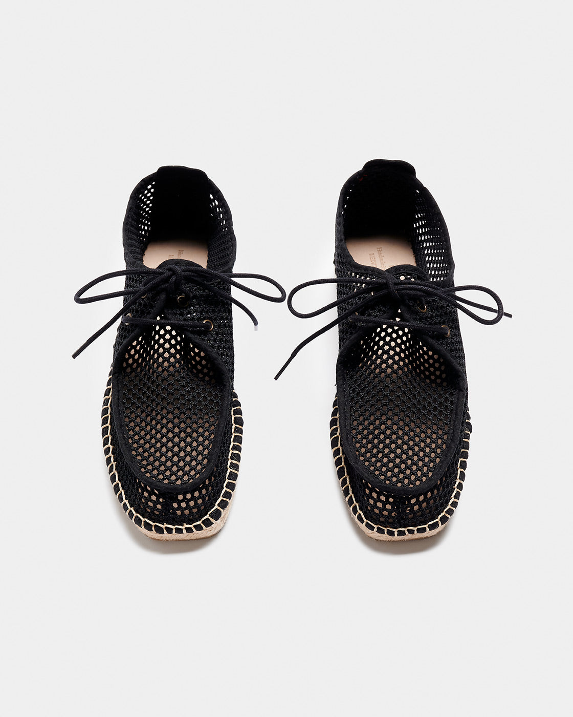 TXALUPA 블랙 브레이디드 패브릭