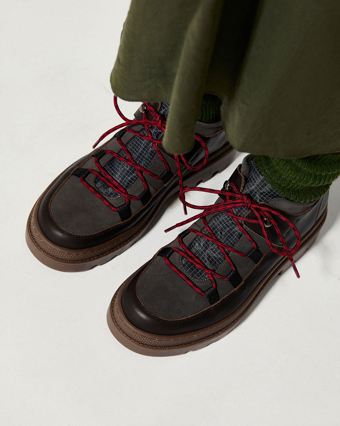 ABRA DARK BROWN CHECK