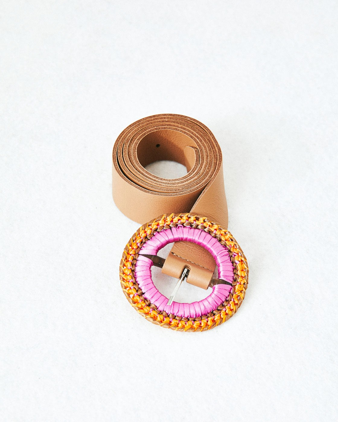 Sample Melino Camel-Fuchsia