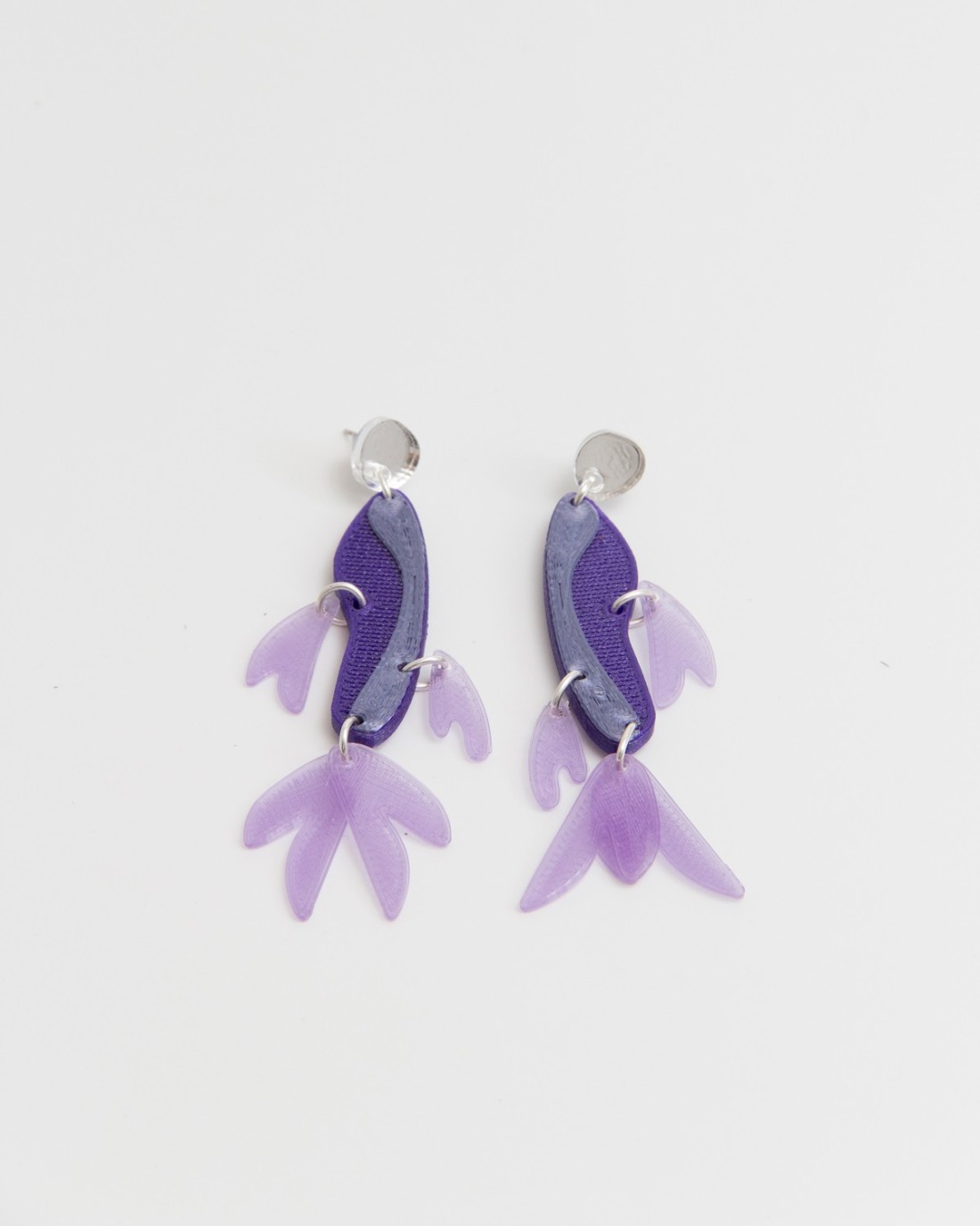Pez Earrings Purple MRLASPIUR