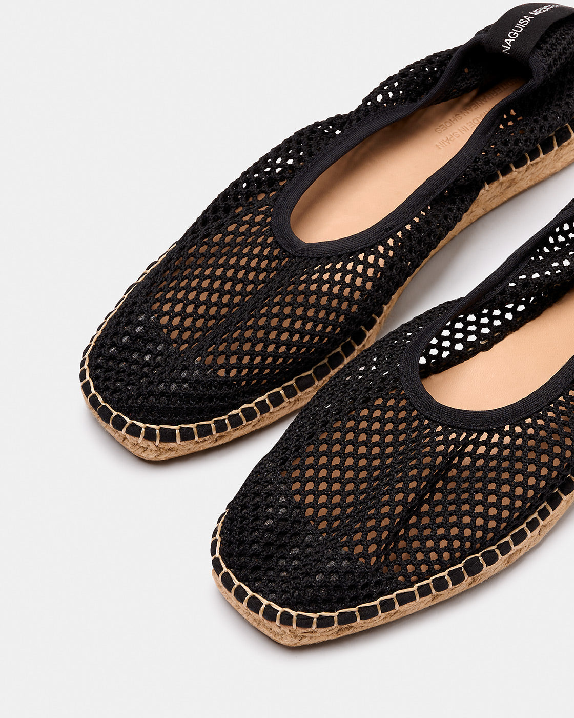 Muestra Allium Negro tejido trenzado