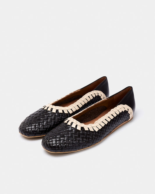 Sample Pisum Dark Brown-Ecru