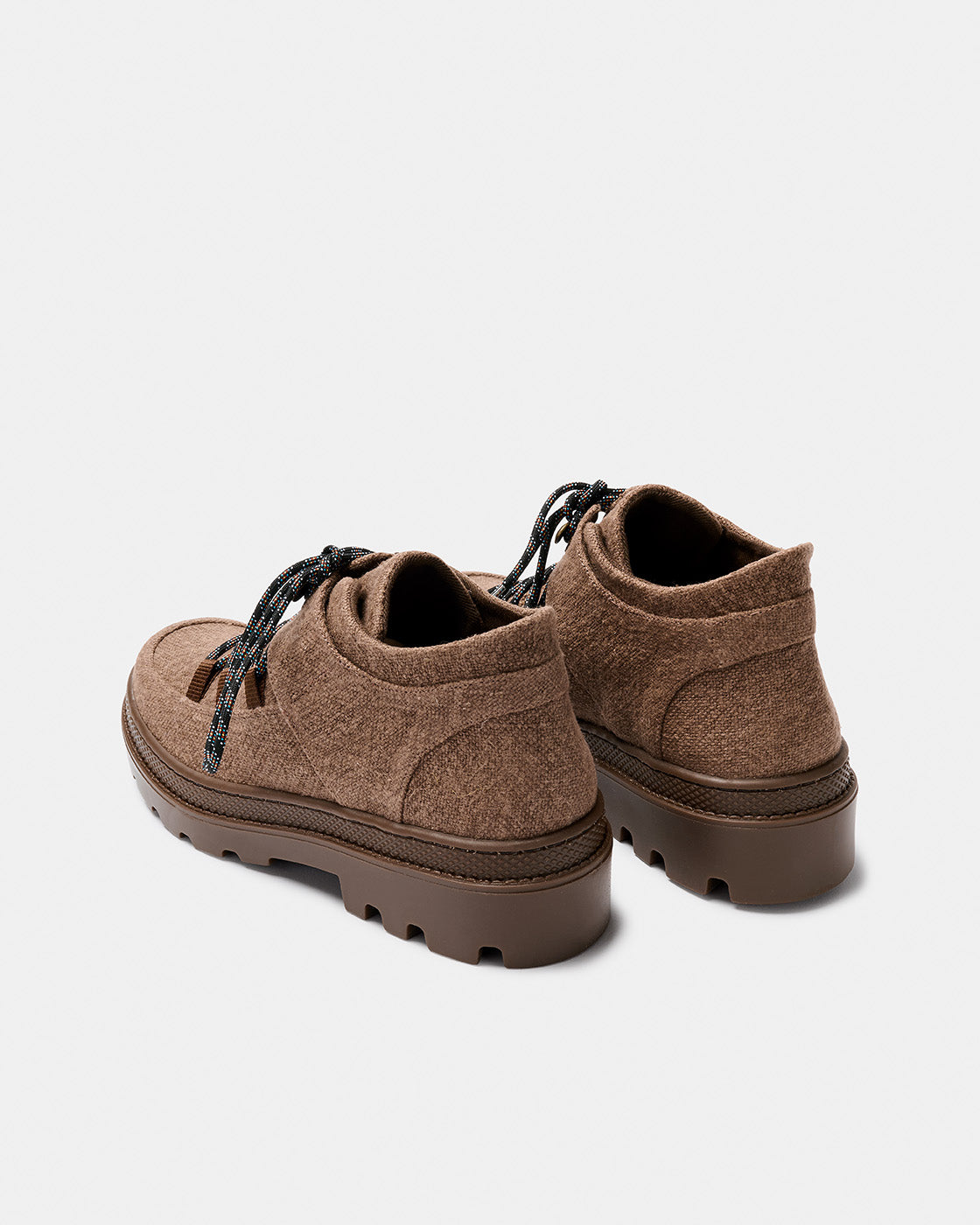 브라운 리넨 아브라