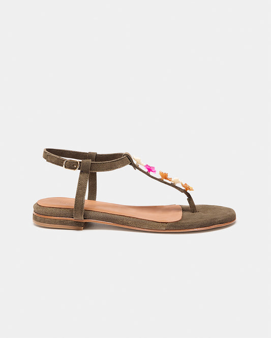 MUESTRA SAVINA FLOWER OLIVA-MULTI