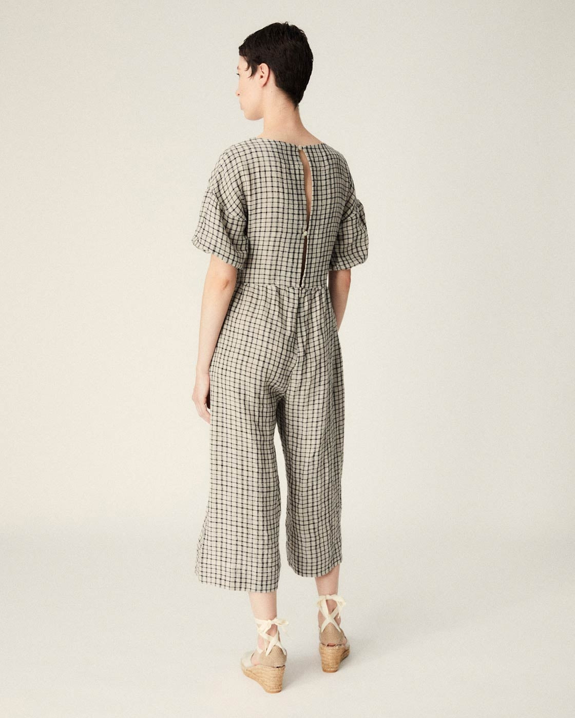 Lotte Jumpsuit Black Check