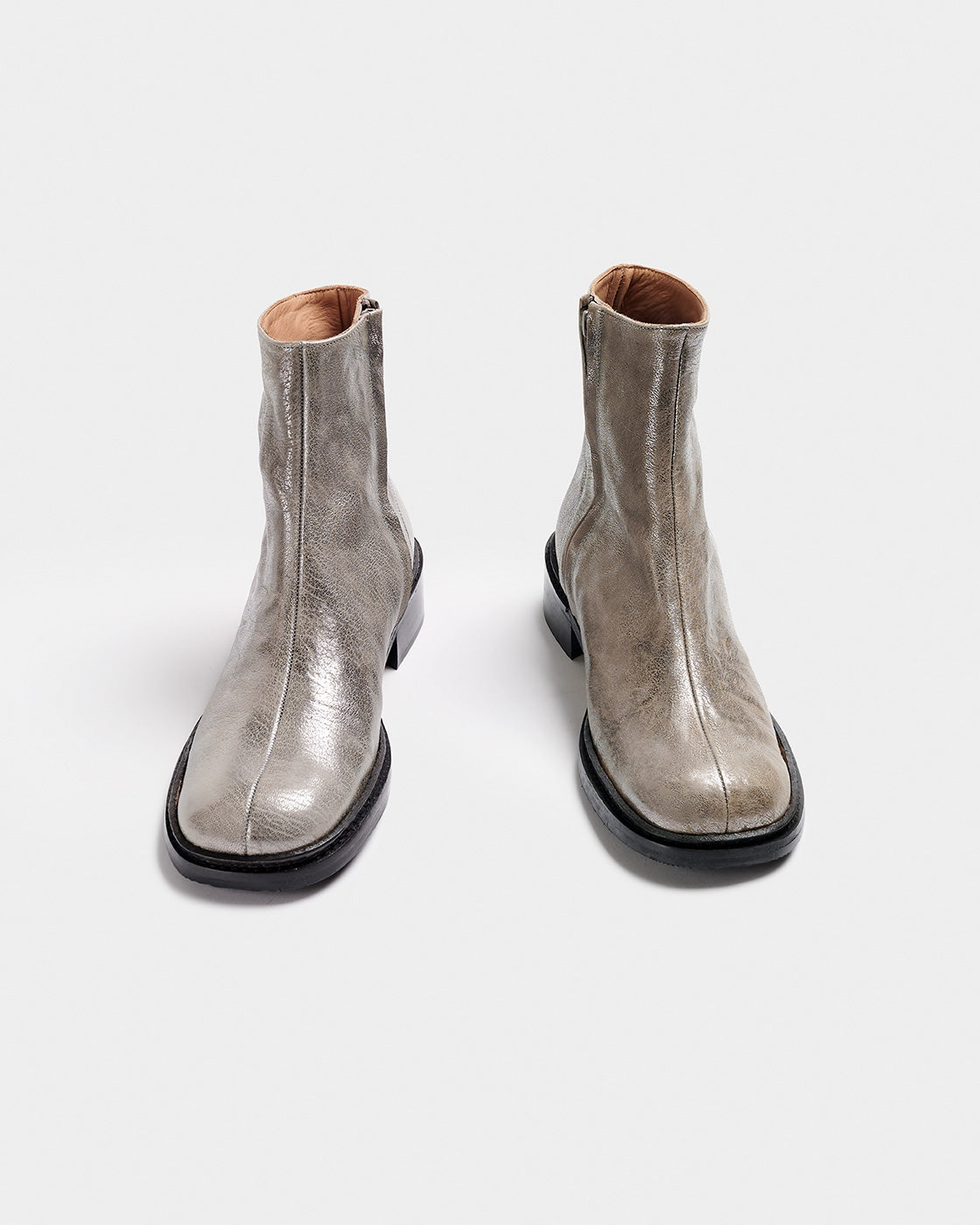 SAMPLE BINA LIGHT SILVER METAL LOW