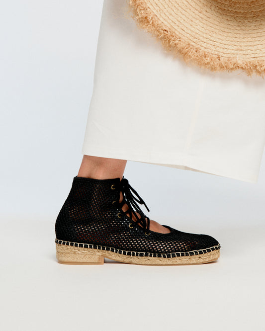 블랙 아노나 브레이디드 패브릭