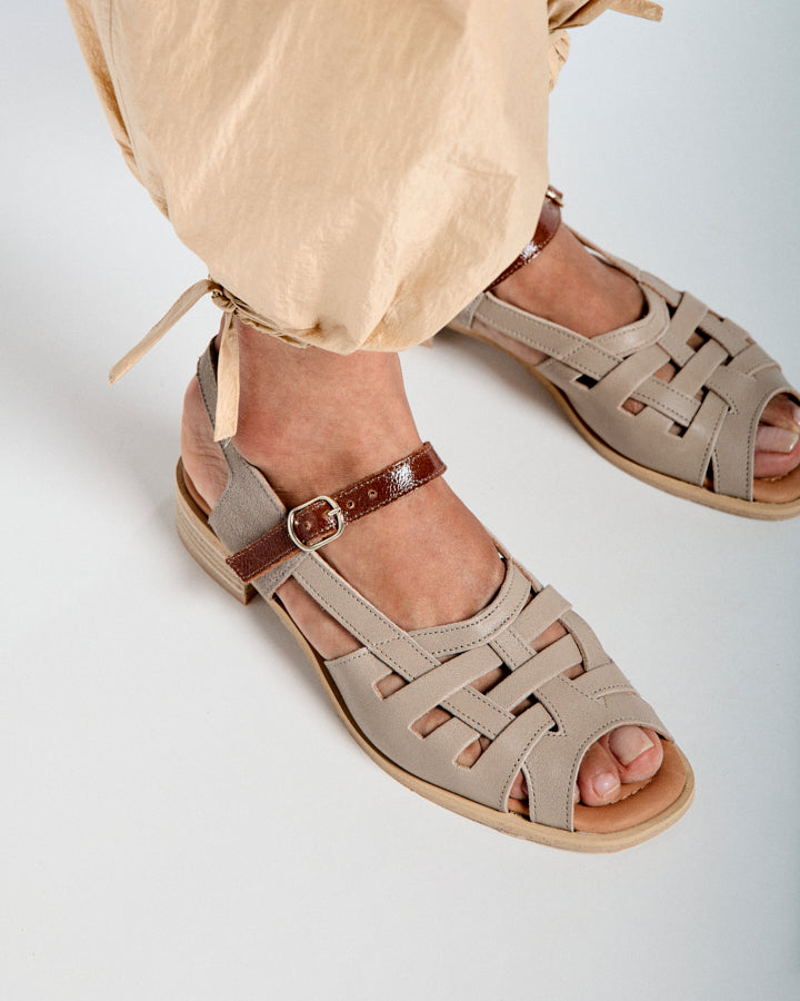 MANTO TAUPE-MARRON CHAROL