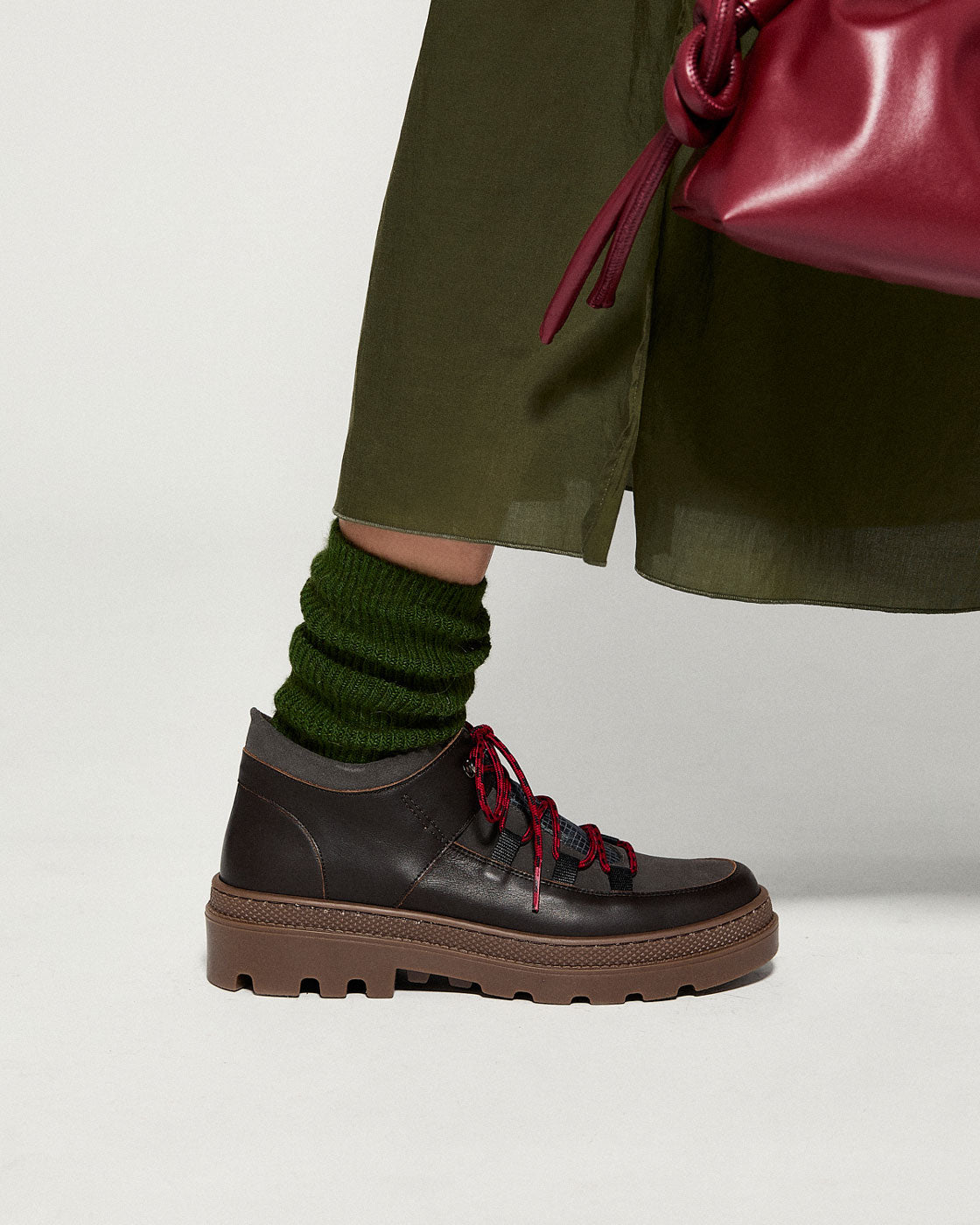 ABRA DARK BROWN CHECK