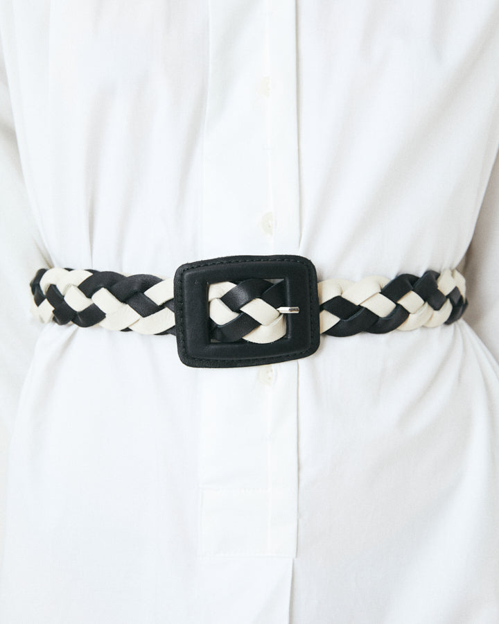 Belt Satta Black-Ecru